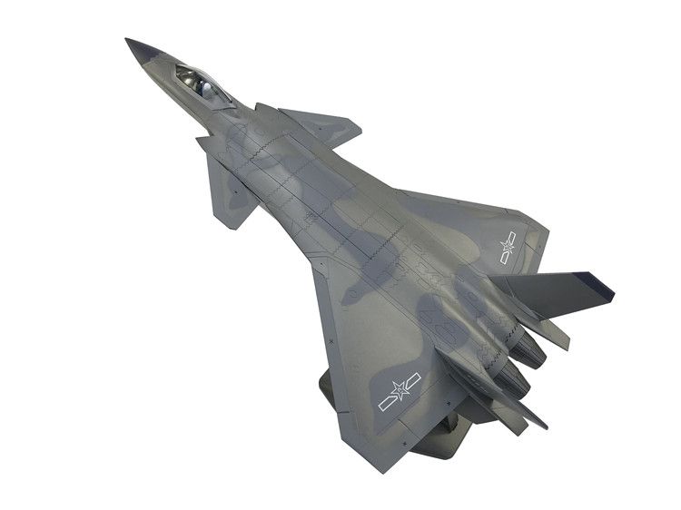 1:48歼20模型仿真合金歼二十战斗机j20飞机中航空军战机 中航迷彩