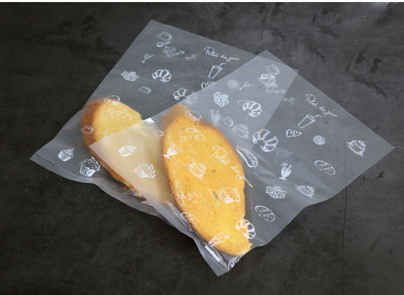 姣渡新品面包自封袋现烤面包烘焙食品小包装袋子一次性打包自粘吐司