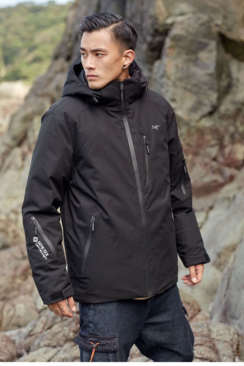 化骨鸟户外羽绒服男极地探险防风防·水羽绒服冲锋衣滑雪外套自营旗舰