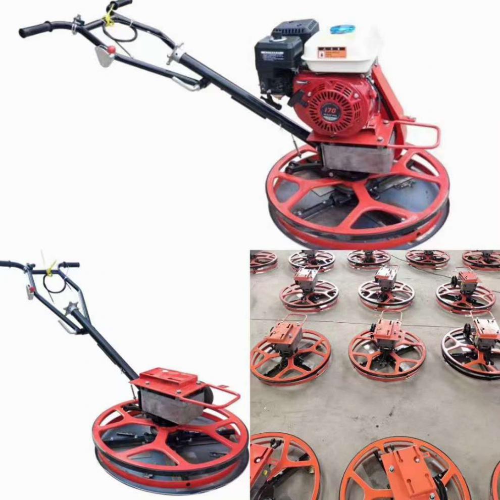 60汽油收边收光压实一体神器混凝土路面收边机室内地坪水泥收光机60收