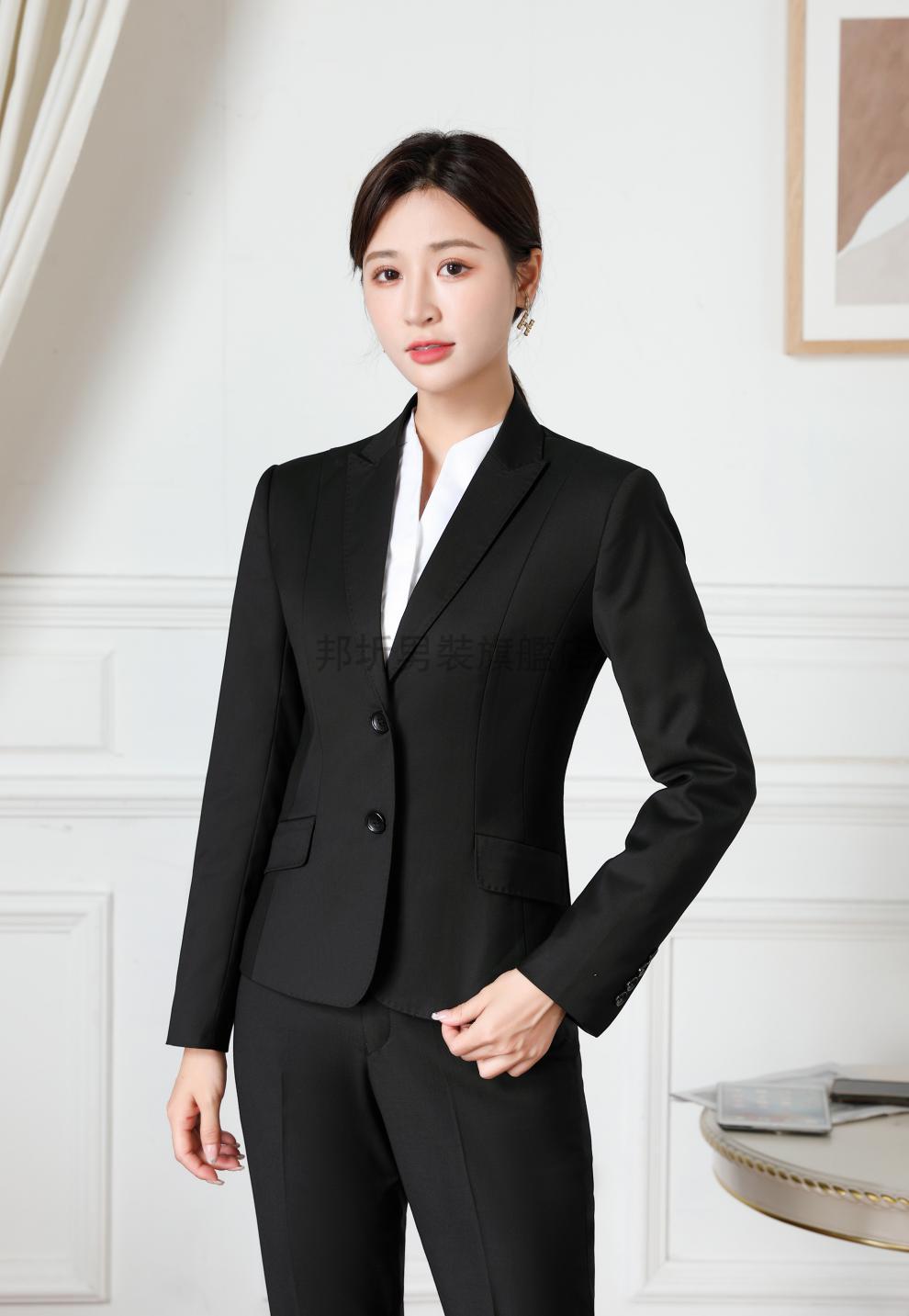 奔驰4s店长袖衬衫工作服销售职业工作服新款女士衬衣工装西装裤修身西