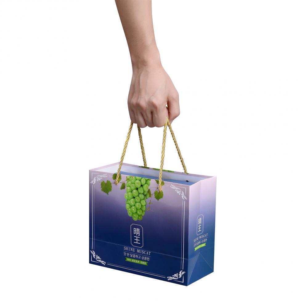 春光岛 韩国香印麝香葡萄阳光玫瑰葡萄特级晴王青提日本品种无籽礼盒