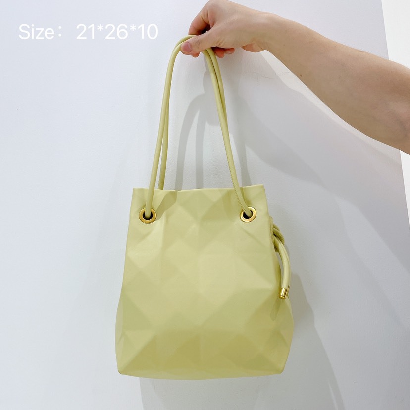 修睿包包女2021新款韩国马卡龙菱形大容量托特包简约时尚手提单肩包潮