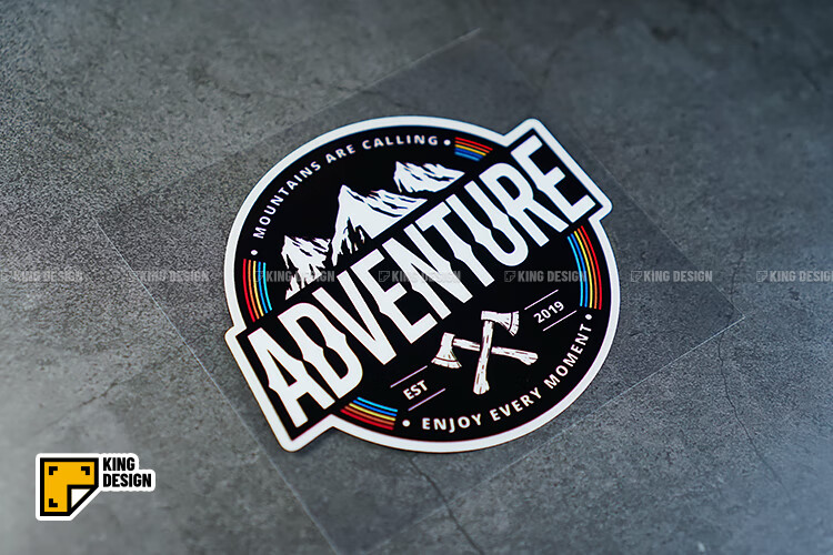 适用于国王车贴 户外探险suv车友会俱乐部标越野攀爬穿越个性防水反光