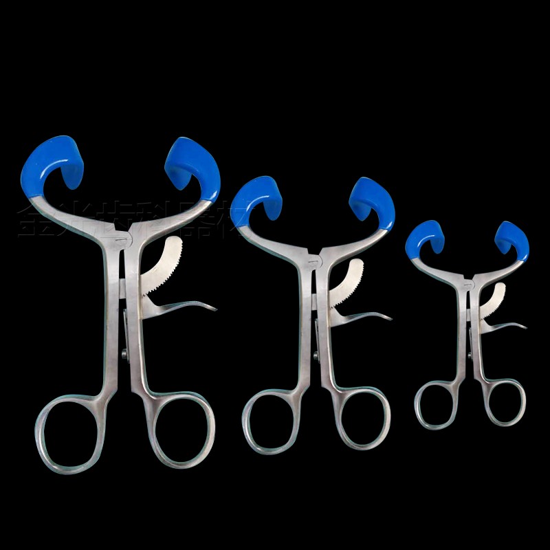 牙科不锈钢开口器 牙撑 张口器 钳式金属开口器 扩口器 口腔训练 小号