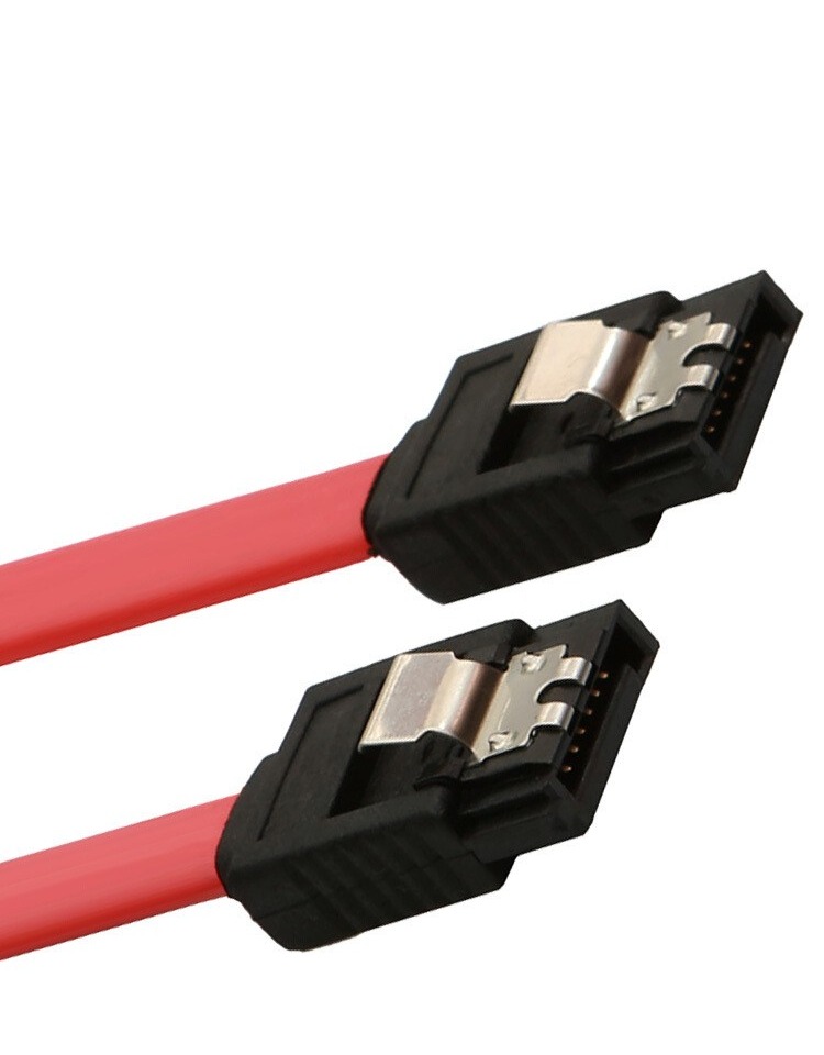 sata30硬盘数据线6g服务器扩展连接线6条电脑nas传输延长线弯头10sata