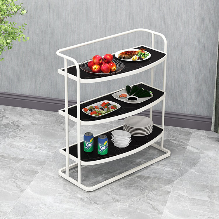 店专用烧烤放菜品层架饭店商用摆蔬菜盘烤肉店架子三层长60宽30防水板