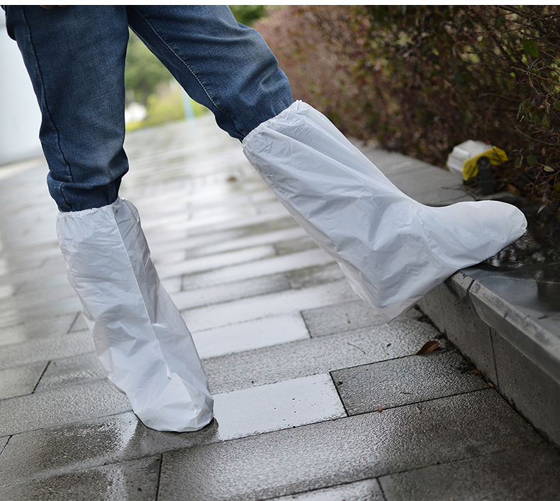 迪卡侬德国进口品质同款一次性雨鞋鞋套下雨天防水透明脚套室外