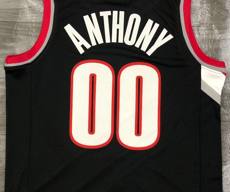 腾讯体育nba全湖人队7号卡梅隆安东尼球衣00号开拓者城市版定制篮球
