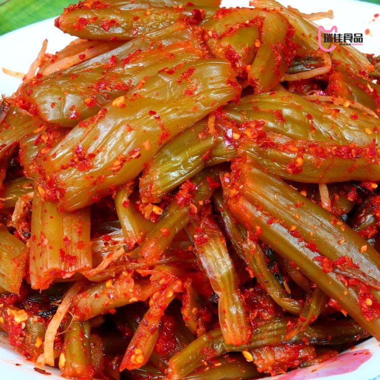 云南腌菜傣味腊腌菜德宏特产芒市勐戛老坛酸菜咸菜辣腌菜 下饭菜 酸辣
