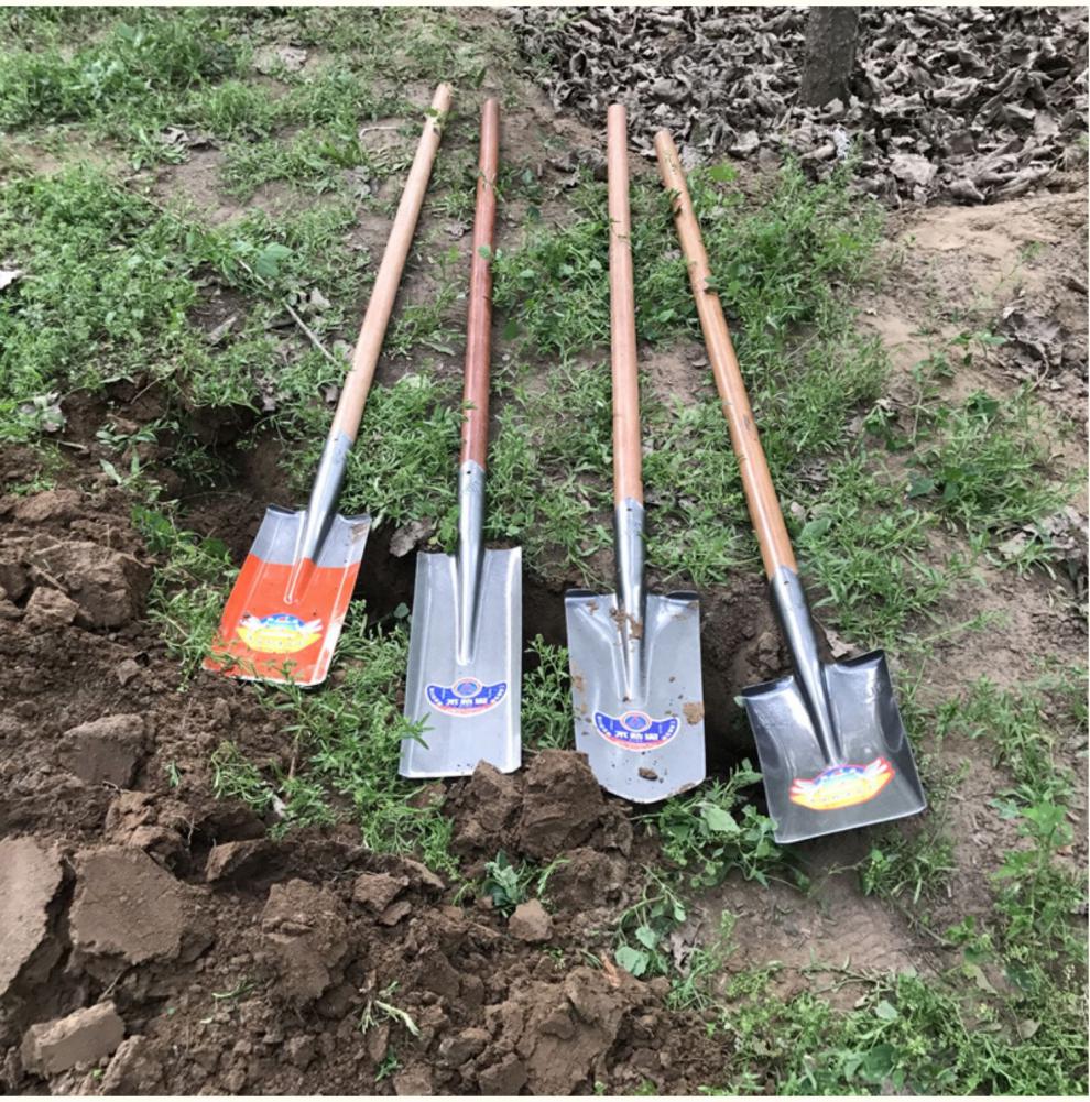 种树神器家用种菜养花工具种树挖沟坑开荒农用加厚园艺神器铁铁铲子