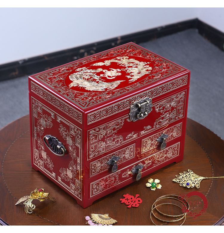 古代妆奁盒图片