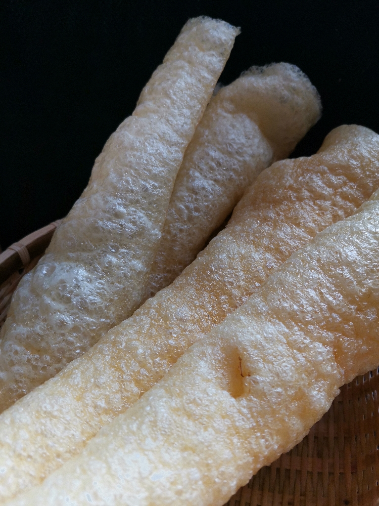 5折油炸猪皮皮肚猪肉皮干货500g凉拌响皮干煲汤江苏特产水发肉皮厚q弹