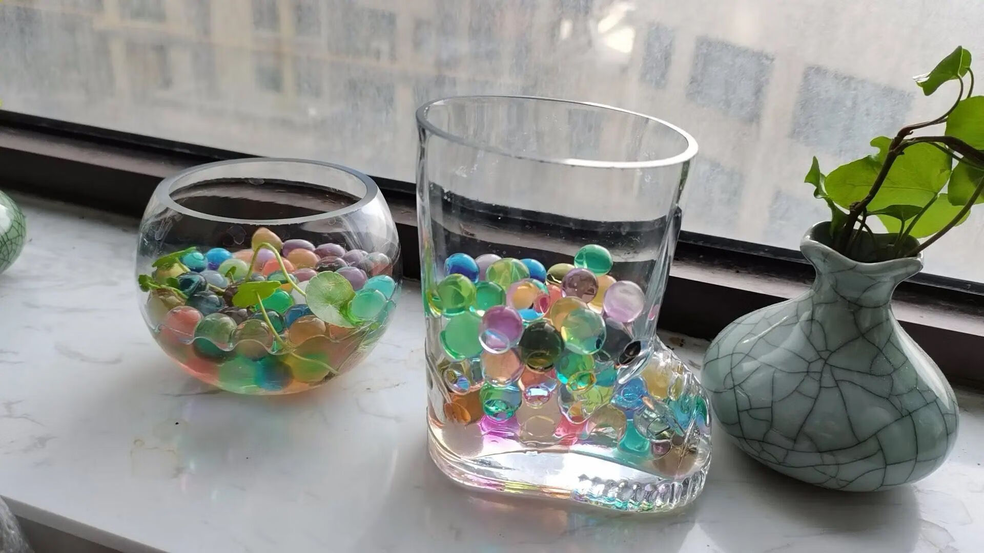 知鹿水精灵泡大珠超大膨胀球水宝宝泡大球吸水珠海洋宝宝水晶珠吸水弹