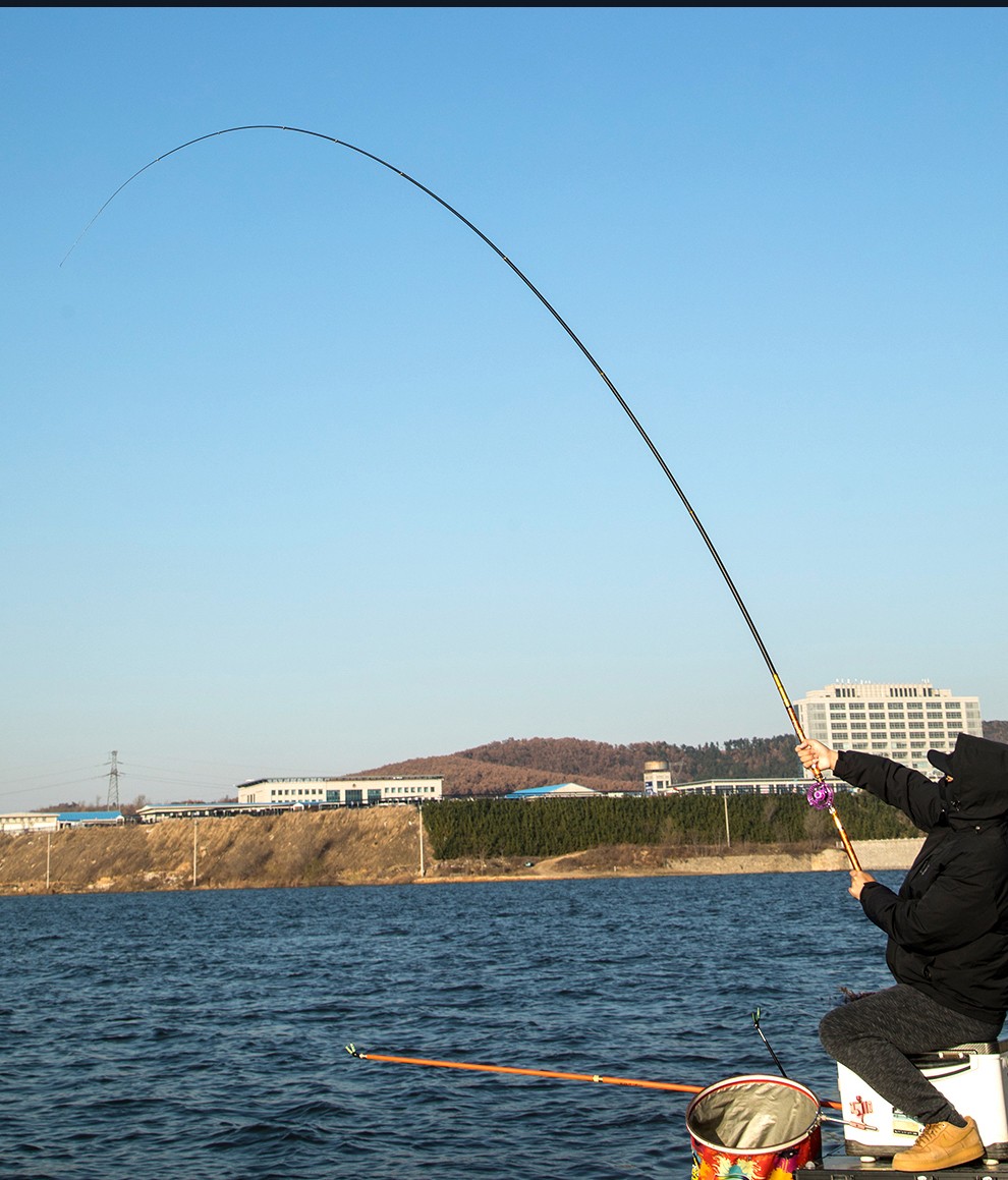 梦巴赫谷麦钓竿帅k7碳素谷麦鱼竿三定位前打竿19调轻硬不剪线盘车谷麦