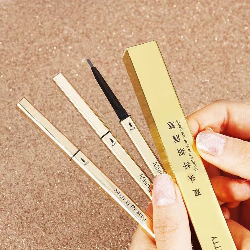 韩婵美妆工具 小金筷不易脱色细头 3支