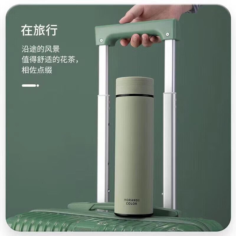菲脂分离智能美妆工具温不钢泡 【升级带茶隔】 显温 1个装