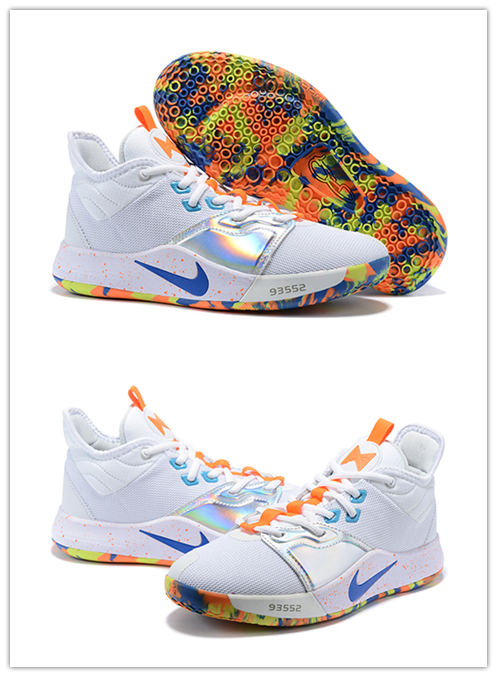 乔治保罗pg4代篮球鞋带宇航员全明星黑人月耐磨实战运动战靴鸳鸯40