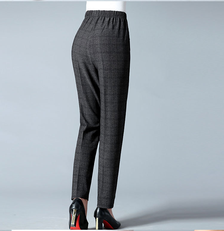 女妈妈2020春夏裤中老年女裤宽松加肥大码中年女装休闲长裤老年人裤子