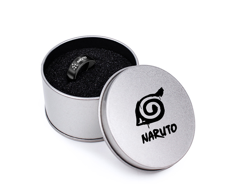 火影忍者晓组织周边戒指火影动漫周边忍者戒指宇智波鼬漩涡鸣人晓组织