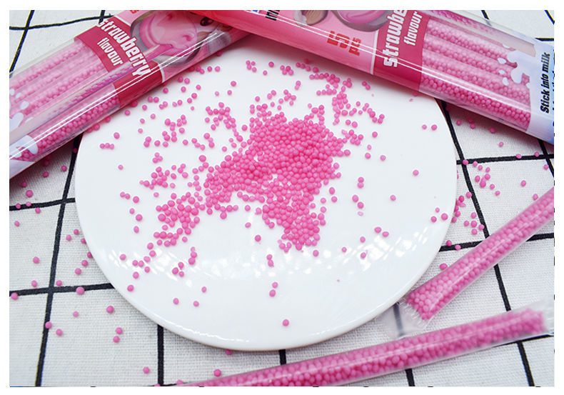 快妙颗粒糖 巧克力变味牛奶吸管糖quick milk儿童水果味颗粒糖 巧克力