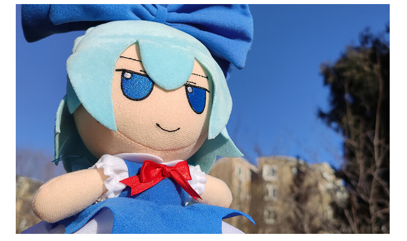 东方fumo玩偶东方project 东方project 周边布偶现货娃娃⑨毛绒玩具