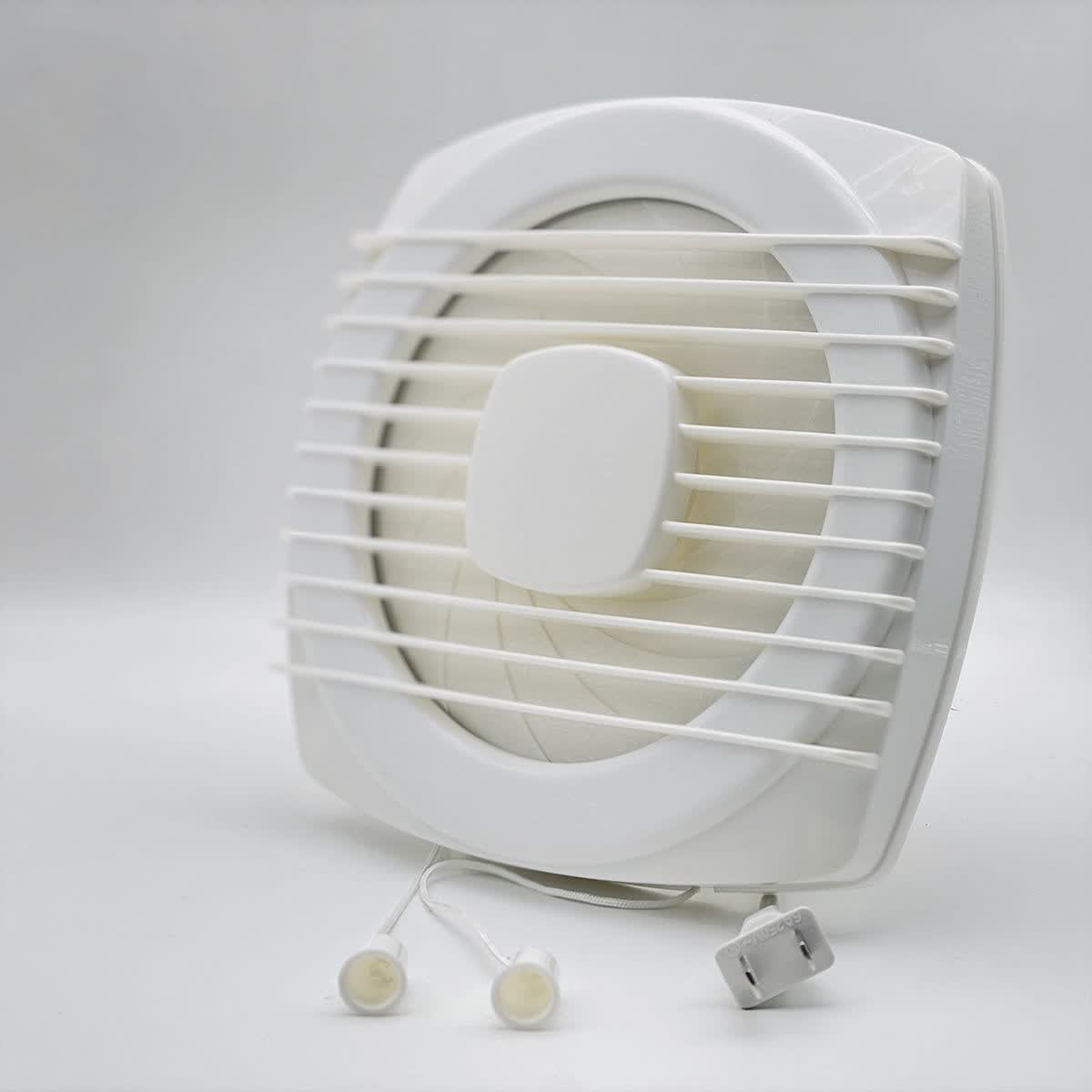 卫生间排气扇厨房室内排风扇强力小型换气扇墙壁式静音拉线换气扇4寸