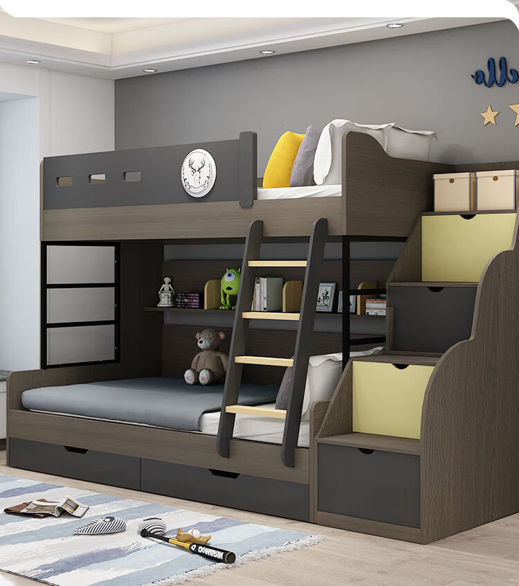 温巷(wenxiang)母子床1.5米床高低床1.