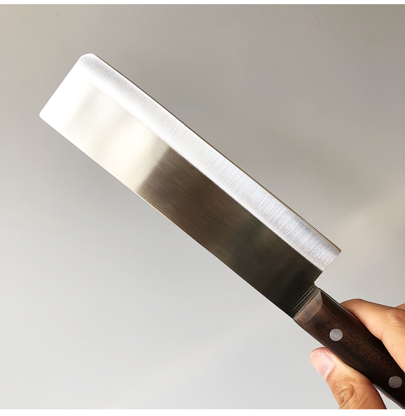 xman库存不锈钢家用日式片鸭刀水果尾货微瑕品蓝色60以上17cm12mm