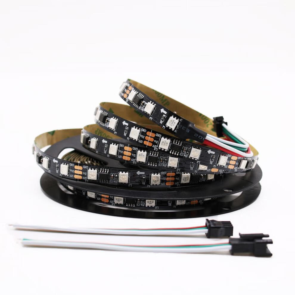 何老师 12v幻彩灯带ws2811麦爵士madrix酒吧ktv工程可编程流水跑马软