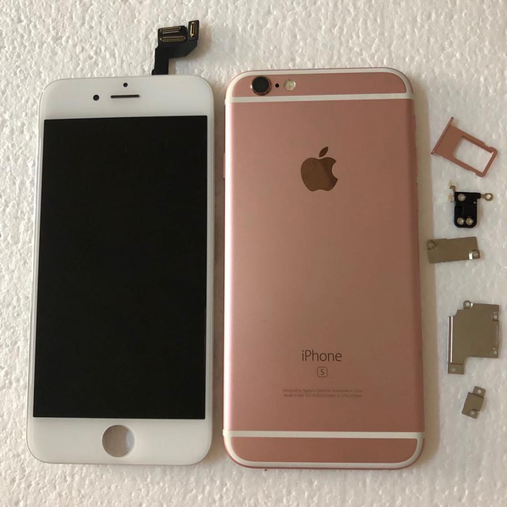 适配苹果iphone6/6s原装外壳后盖总成6p/6sp/7代拆机配件全套只差