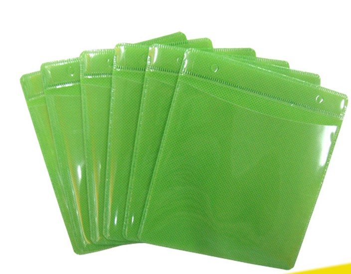 双面pp碟片袋dvd收纳袋塑料刻录光盘cd-r影碟包装加厚袋子100只装 中