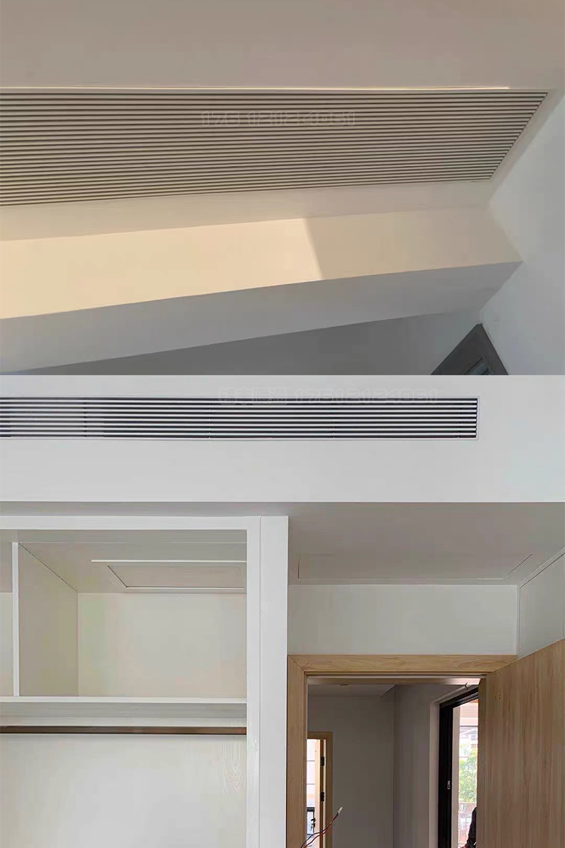 空调出风口极窄abs中央空调出风口加长隐形无边框风口极窄边框内嵌