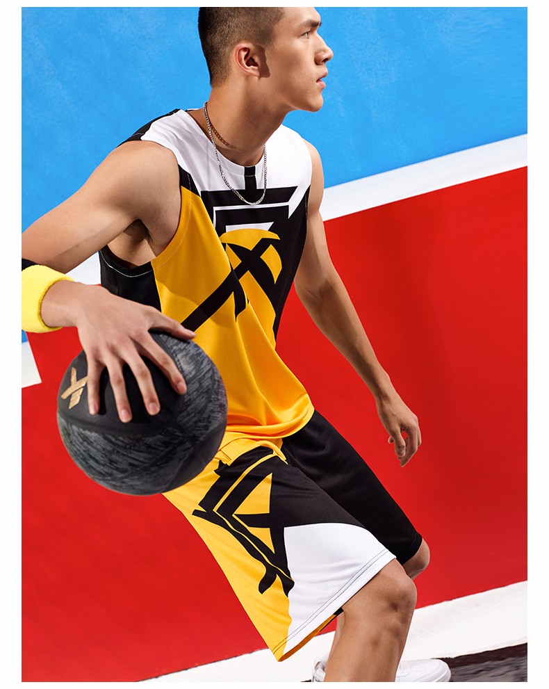 kt要疯系列篮球比赛服运动套装球衣 基础黑-2 3xl 品牌: 安踏(anta)