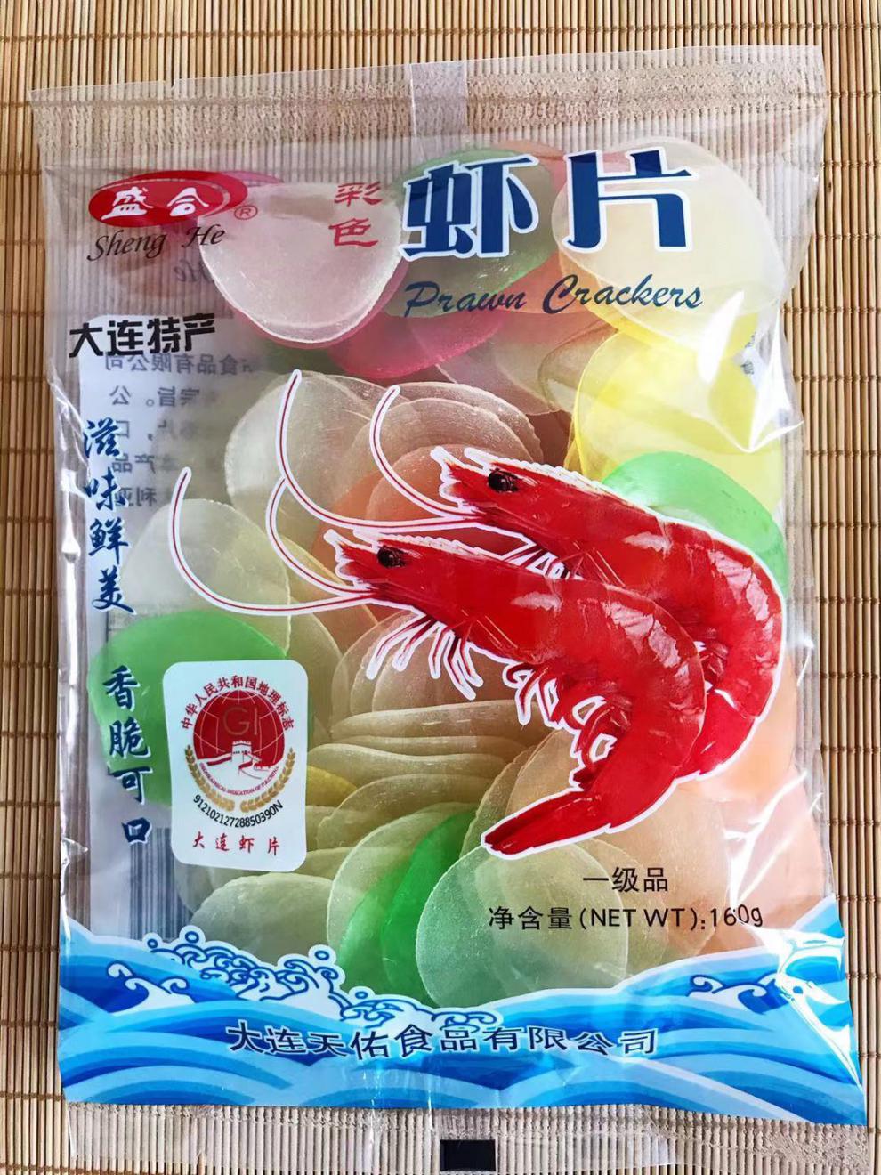 大连特产虾片自己炸大片家庭装80后怀旧儿时的记忆 白色 3盒【每盒150