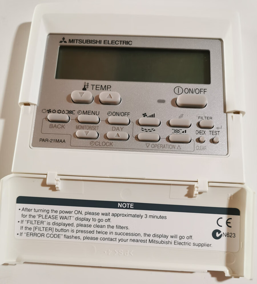 原装三菱电机线控器par21maac21maa中央空调控制面板手操器中文版