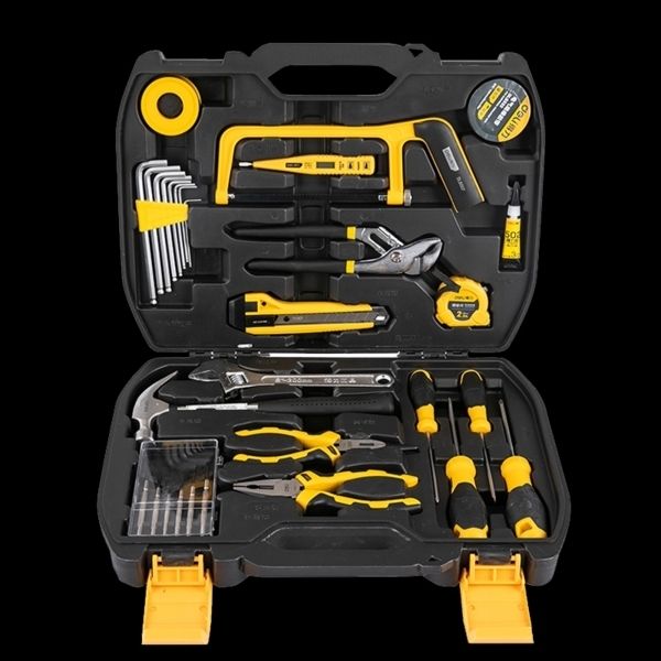 工具箱套装五金家用全套电工专用多功能家庭组合日常维修工具11件套dl