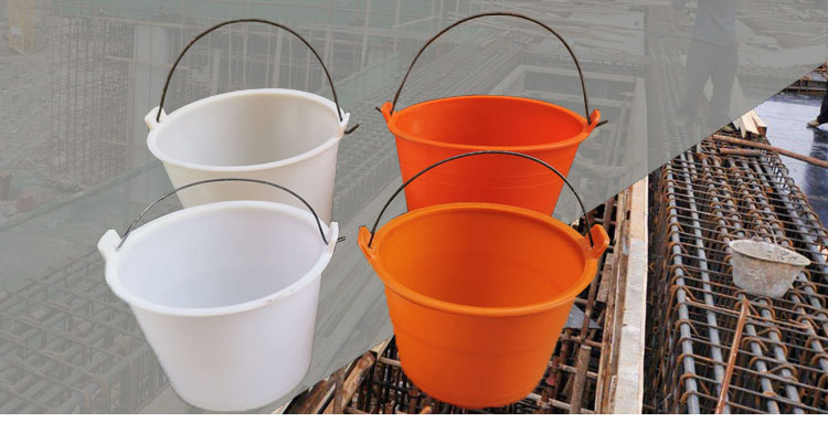 时尚新款灰桶装修水泥桶牛筋桶工地建筑泥浆桶大号油漆工业加厚胶桶带