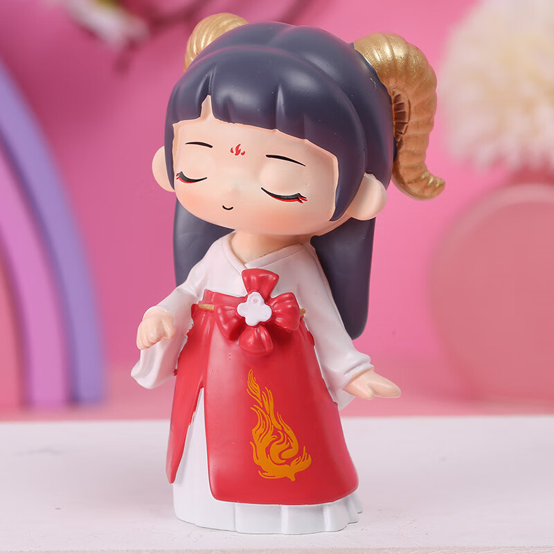 物方轩品牌国潮树脂古风盲盒手办 2022网红新品少女心人物公仔娃娃送