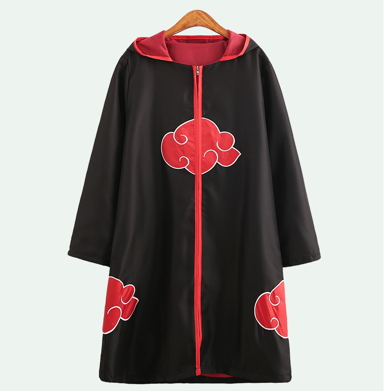 火影晓组织披忍者衣服周边宇智波鼬风衣晓红云袍佩恩cos服装外套晓