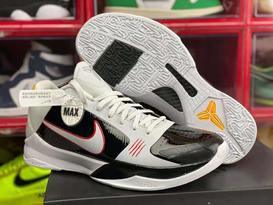 5代篮球鞋男李小龙zk5黑白莆田纯原真碳板真气垫青蜂侠5冠王纯原40