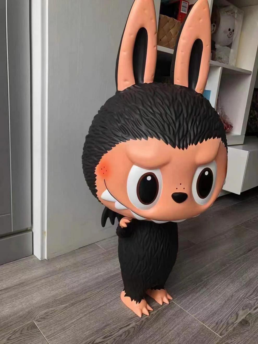 泡泡马特labubu拉布布zimomo大娃popomart大摆件模型 zimmo全新 120*