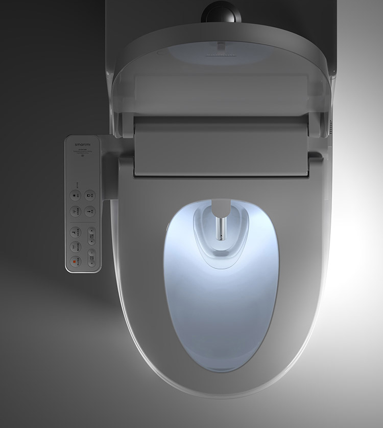 米家智米马桶盖即热式小米智米智能马桶盖家用即热型全自动通用冲洗器