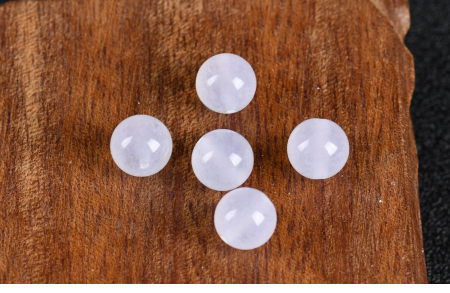 7a新疆昆仑白玉髓散珠子diy饰品配件半成品手工材料白玉圆珠 精选白玉