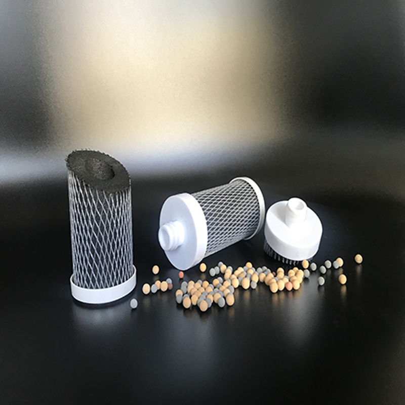 复合滤芯烧结碳棒去水垢过滤器滤芯可清洗去除泥沙铁锈陶瓷滤芯3个