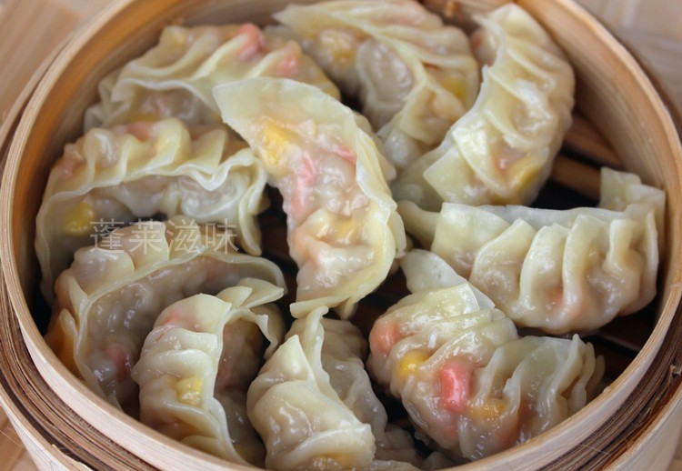 光头佬水晶饺子玉米饺子新鲜手工餐厅酒楼点心500g/袋