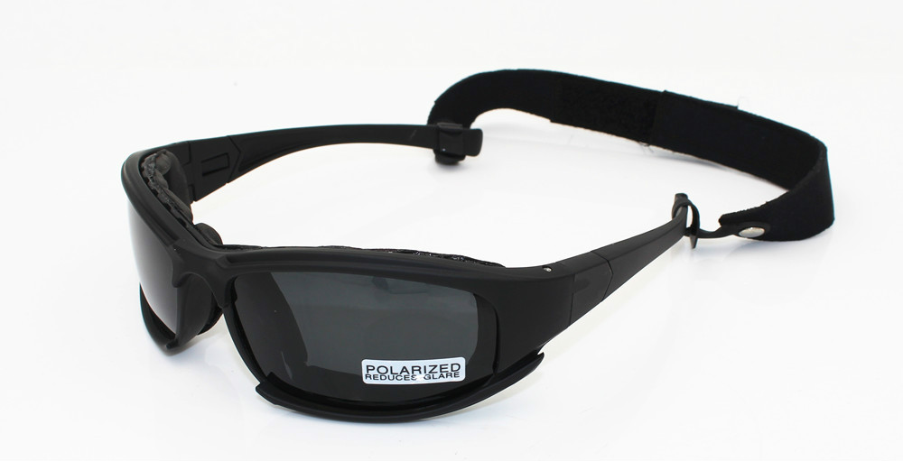 偏光骑行眼镜变色摩托车风镜x7射击眼镜防风沙防雾战术护目近视夜咨询