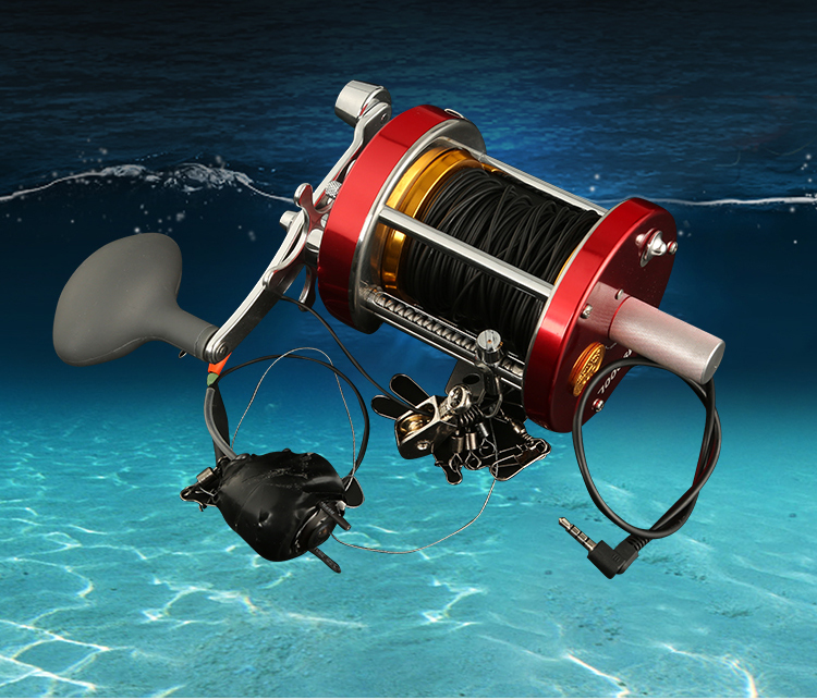 视频钓鱼杆探鱼器可视锚鱼器鱼竿水下摄像头夜视防水全套高清钓鱼神器