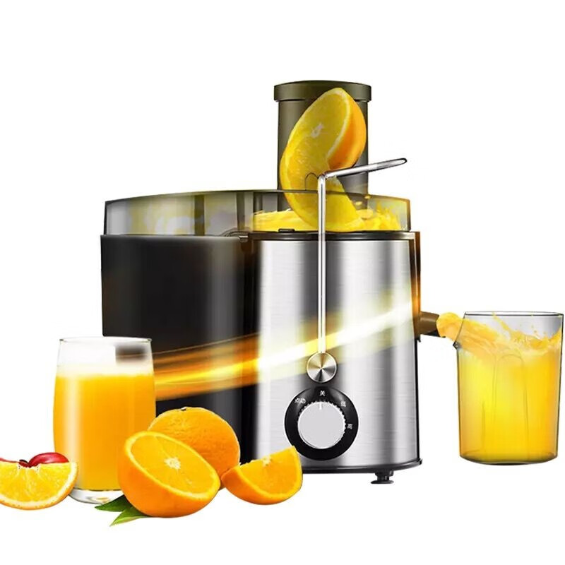 美菱(meiling)珍鲜榨水果汁蔬菜压炸机wbl2521h榨汁机榨汁机 绿色升级