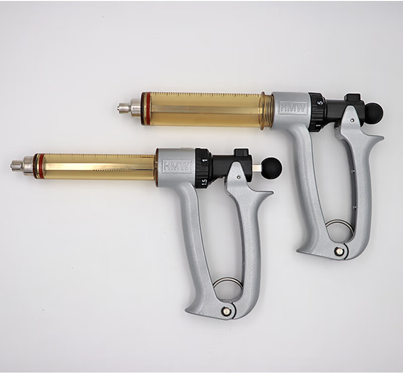 德国进口连续注射器兽用可调疫苗注射器猪牛羊专用疫苗针50ml针筒 mza